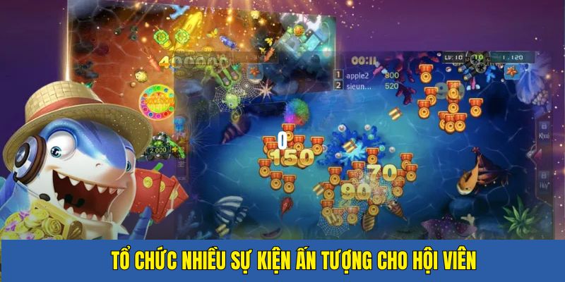 Tổ chức hàng loạt sự kiện khuyến mãi cho mọi thành viên